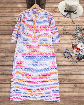 Multi colour Top & palazzo set