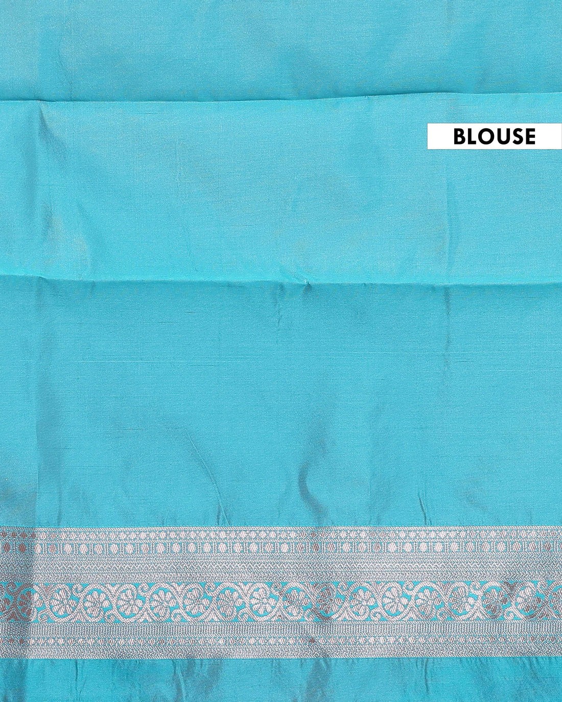 Floral Woven Rainbow Cotton Saree with Subtle Zari Accents - Pink