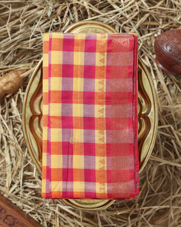 Multi Color Handloom Saree
