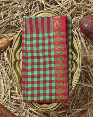 Multi Color Handloom Saree
