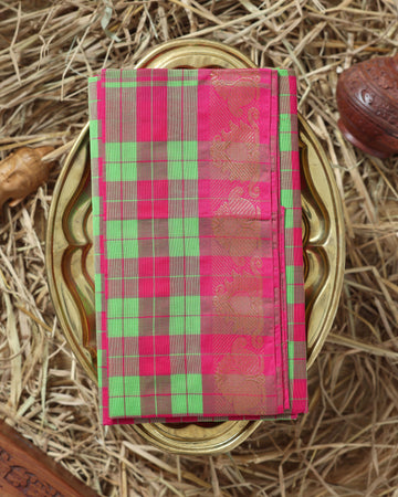 Multi Color Handloom Saree