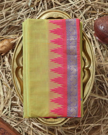Green Color Handloom Saree