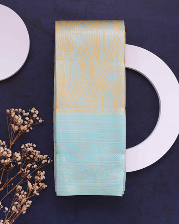 Elampillai Silk Cotton Saree with Elegant Border -Mustard