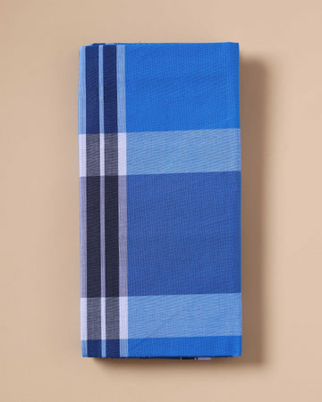 Nandu Brand Men's Premium Cotton Striped Lungi Stitched - Multi