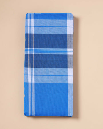 999 Brand Men's Premium Cotton Striped Lungi Stitched - Multi