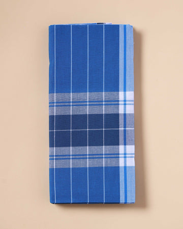 999 Brand Men's Premium Cotton Striped Lungi Stitched - Multi