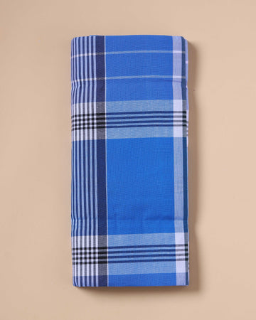 999 Brand Men's Premium Cotton Striped Lungi Stitched - Multi