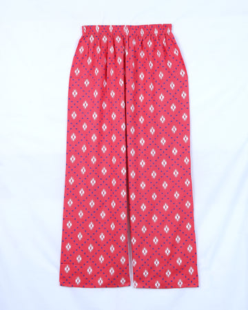 Pink Printed Womens Palazzo