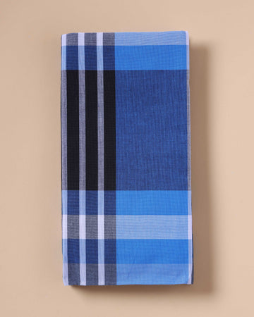 Kibs Brand Men's Premium Cotton Striped Lungi Stitched - Multi