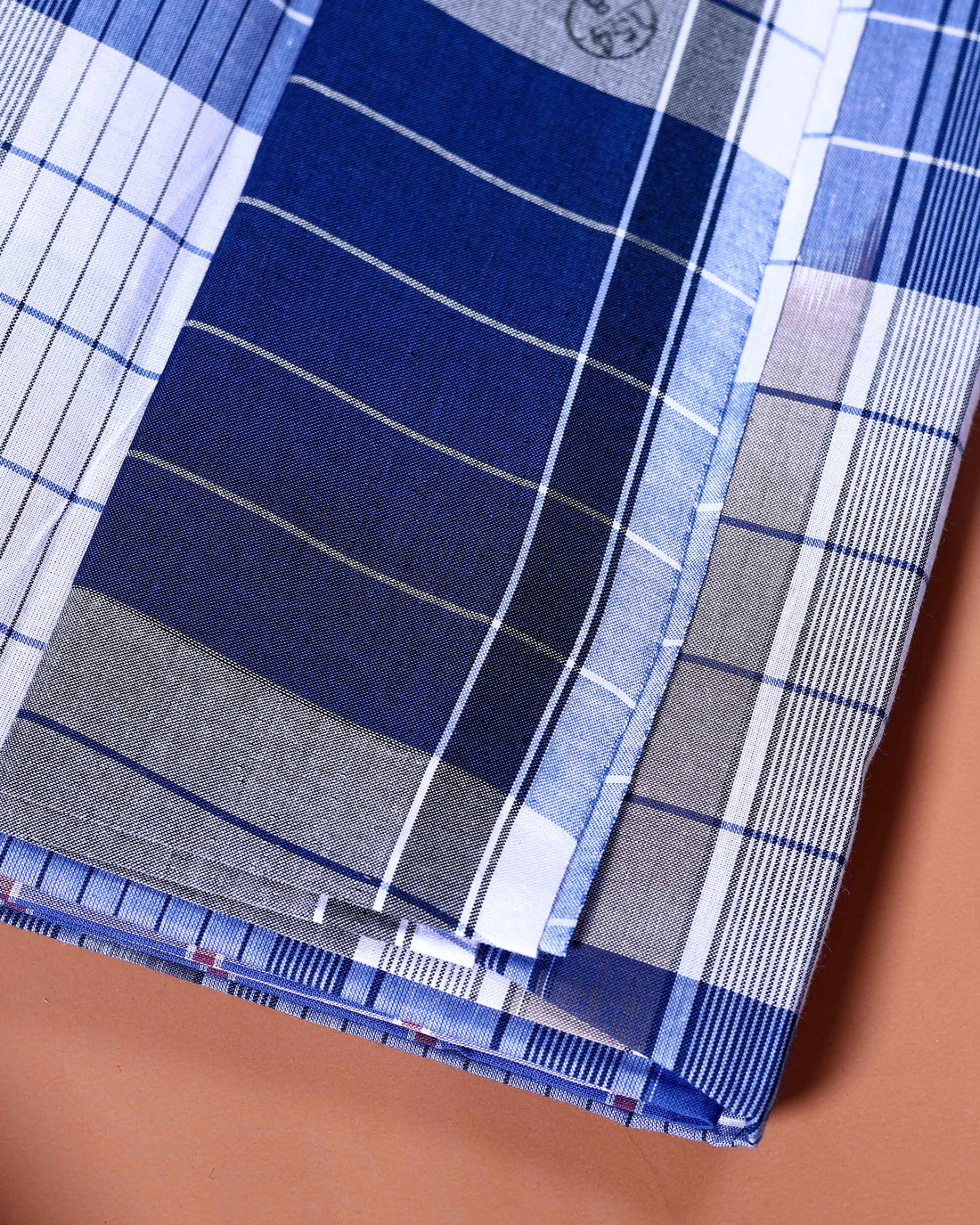 Sangu Brand Men's Premium Cotton Checked Lungi Stitched - Multi