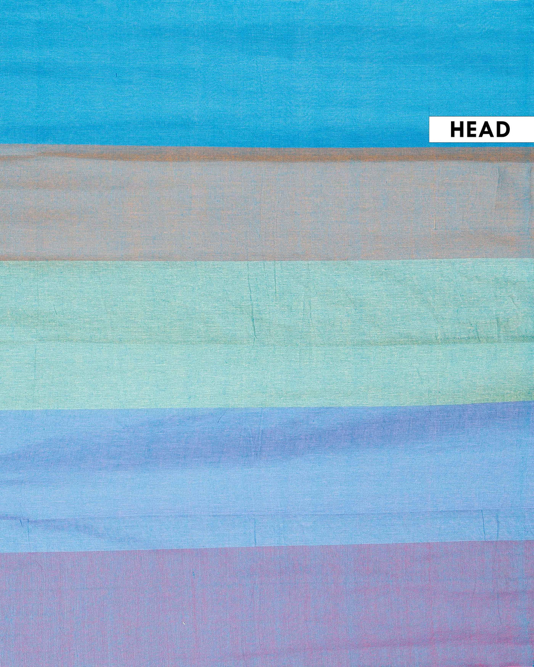 Handwoven Mul Mul Cotton Saree with Bold Striped Pattern and Tassel Detailing – Multi