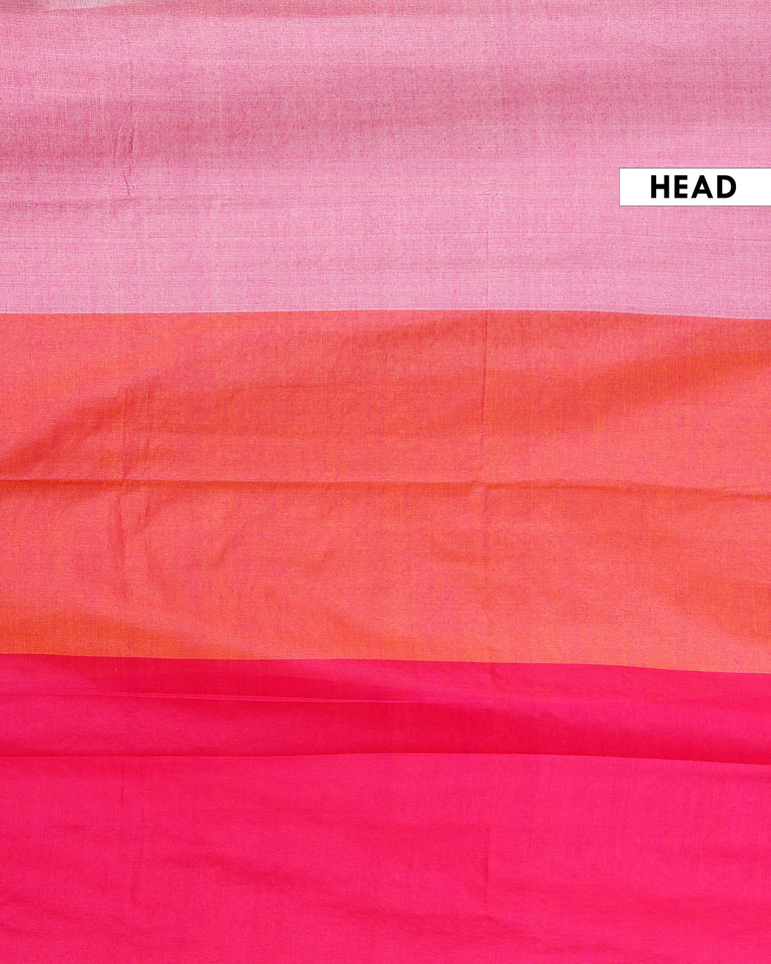 Handwoven Mul Mul Cotton Saree with Bold Striped Pattern and Tassel Detailing - Multi