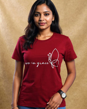 Women's Graphic T-Shirt - Red