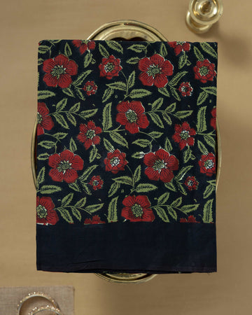 Multi Colour Mul Mul Cotton Saree