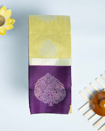 Green Color Elampillai Silk Cotton Sarees