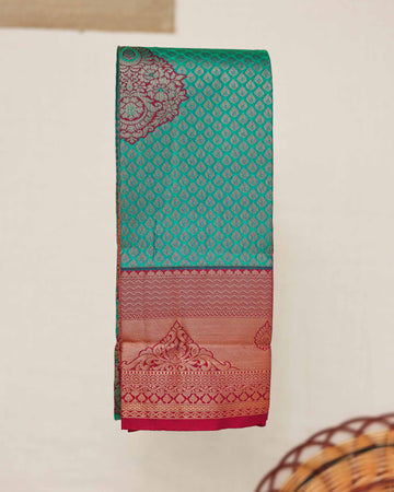 Premium Silk Saree - Green