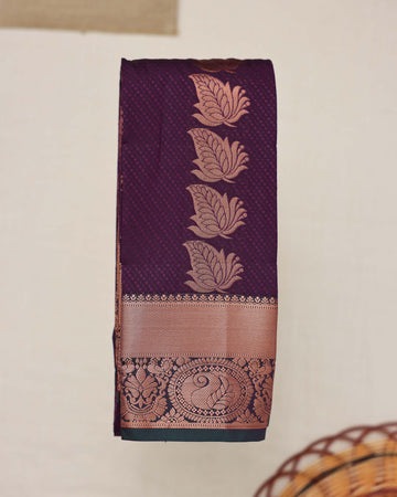 Premium Silk Saree - Purple