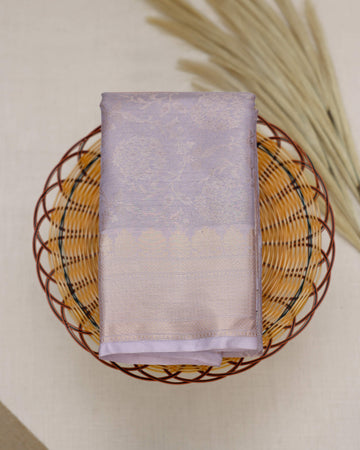 Lavender Color Tissue Saree