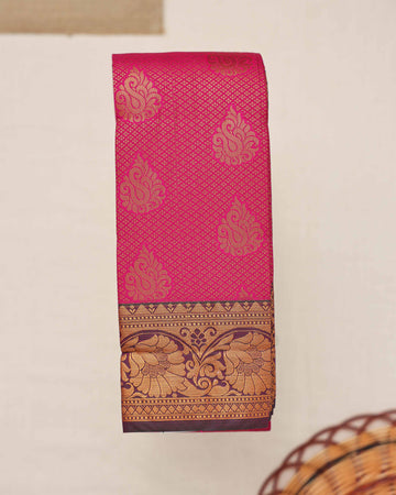 Premium Silk Saree - Pink