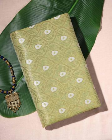 Green Color Art Silk Saree