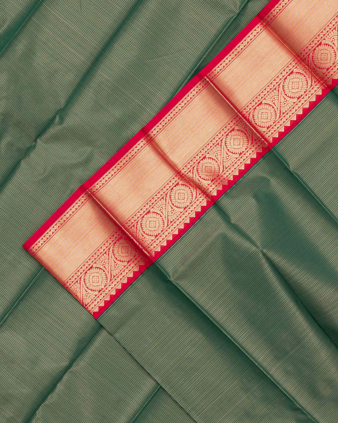 Premium Silk Saree - Green