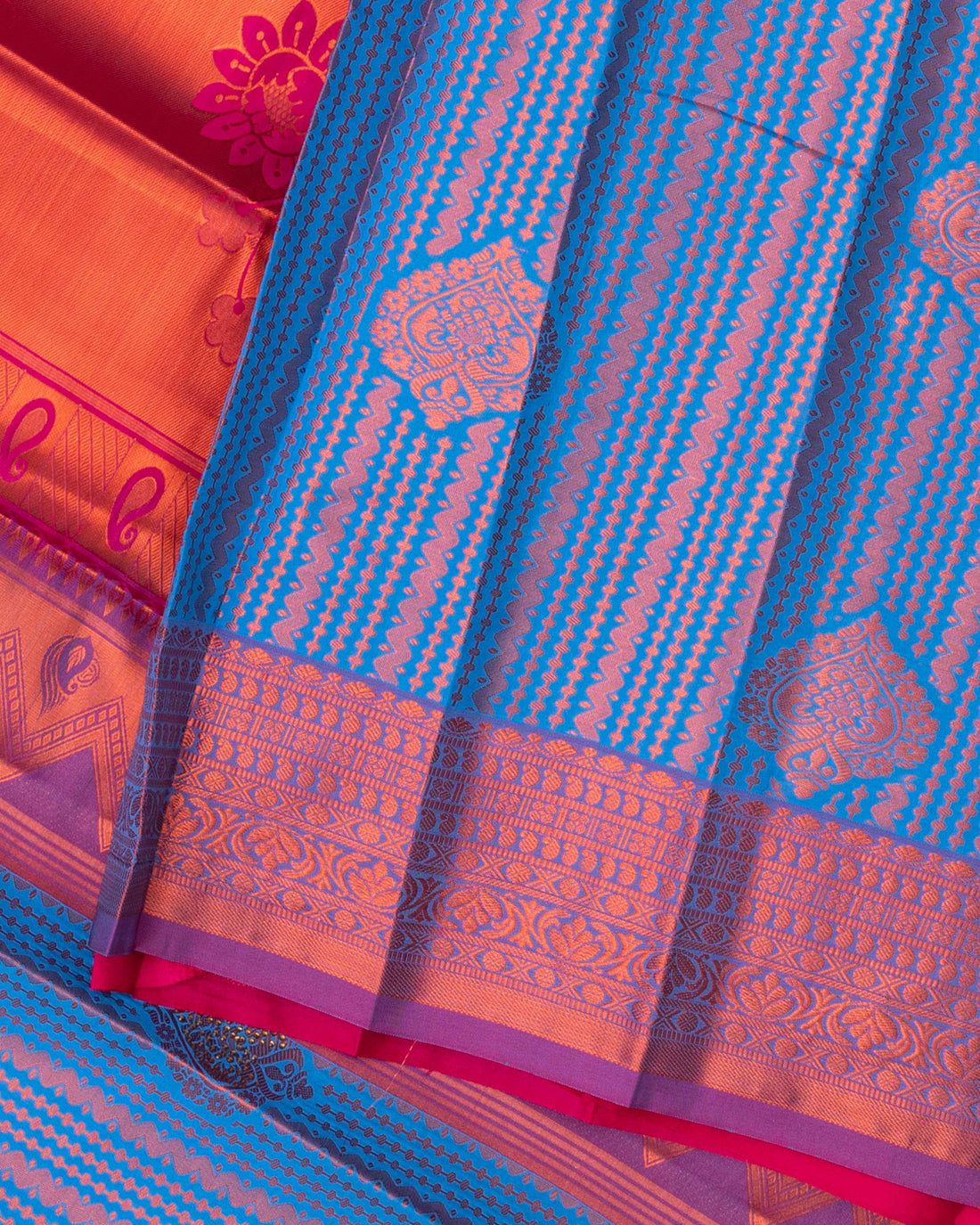 Premium Silk Saree - Blue