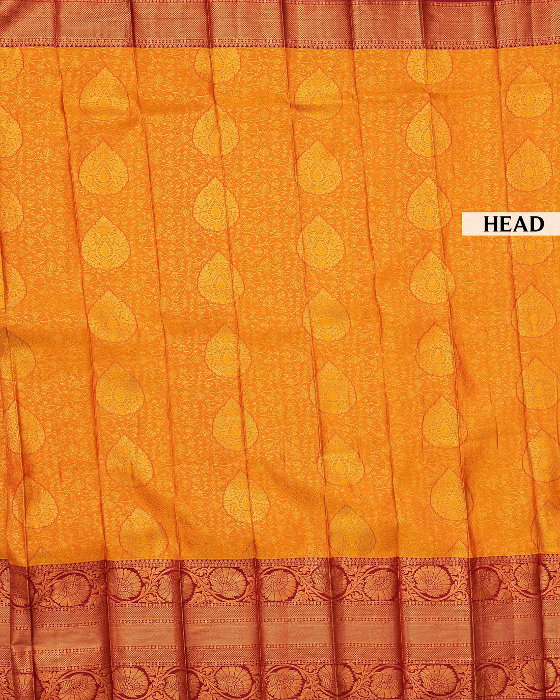 Premium Silk Saree - Yellow