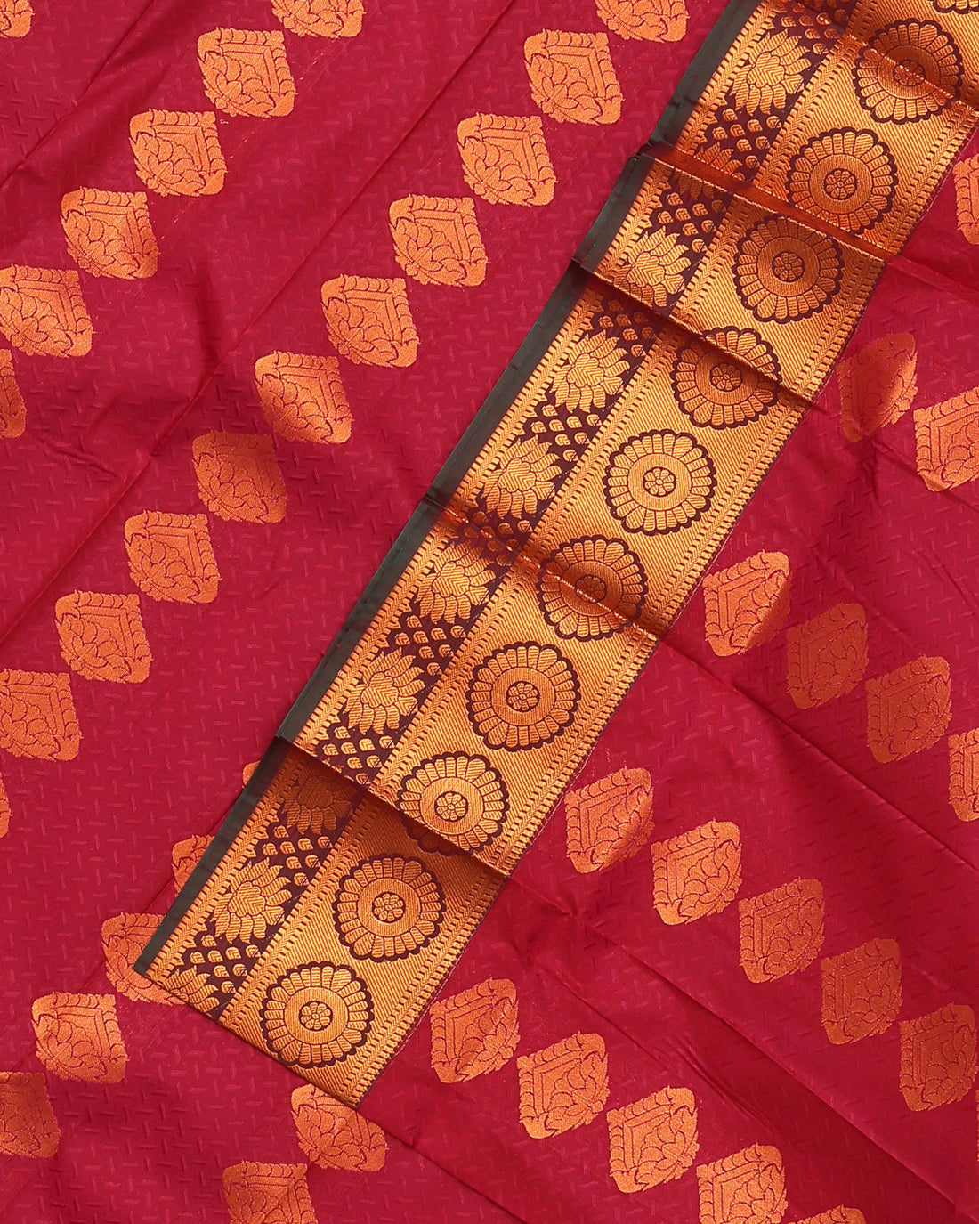 Premium Silk Saree - Red