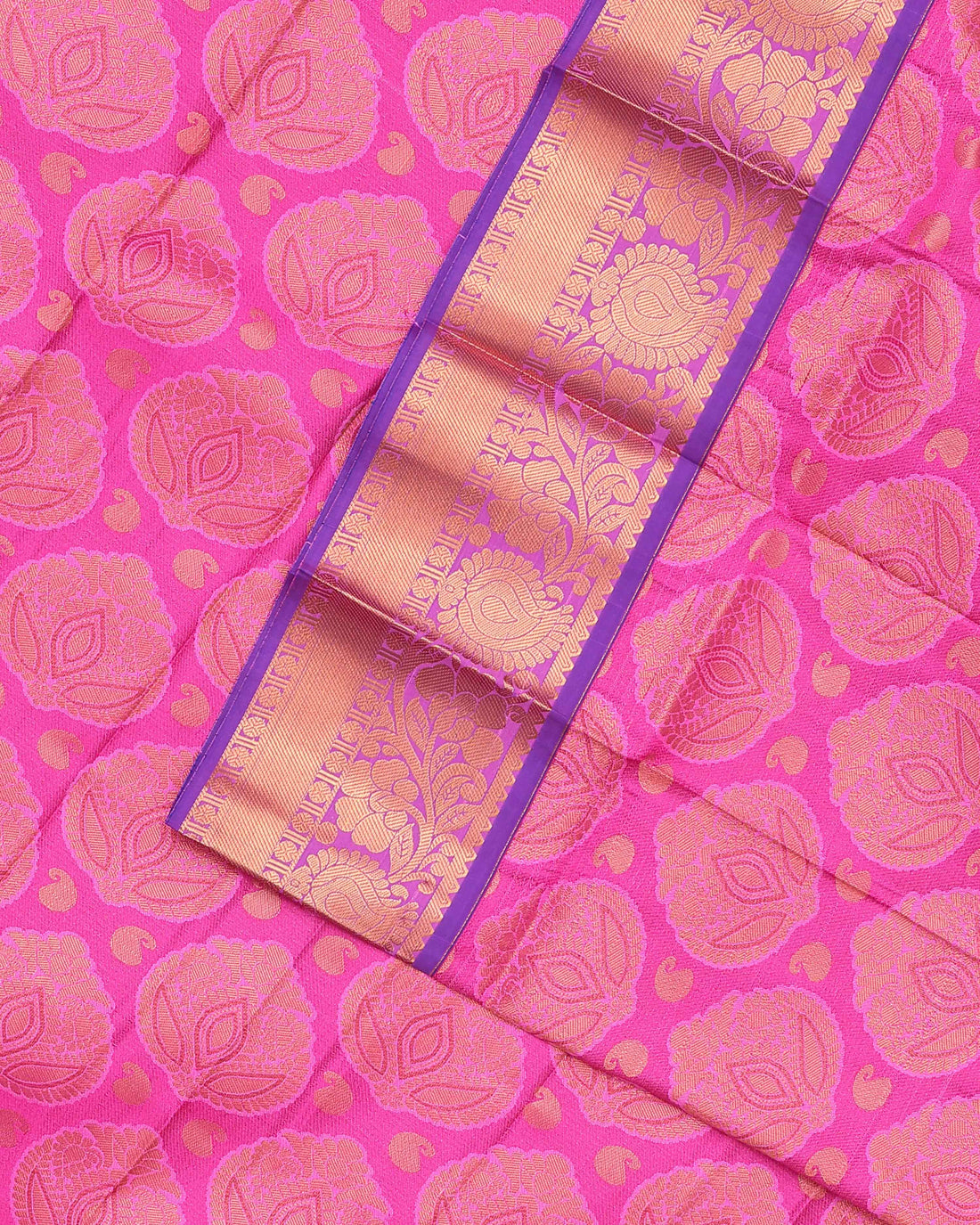 Premium Silk Saree - Pink