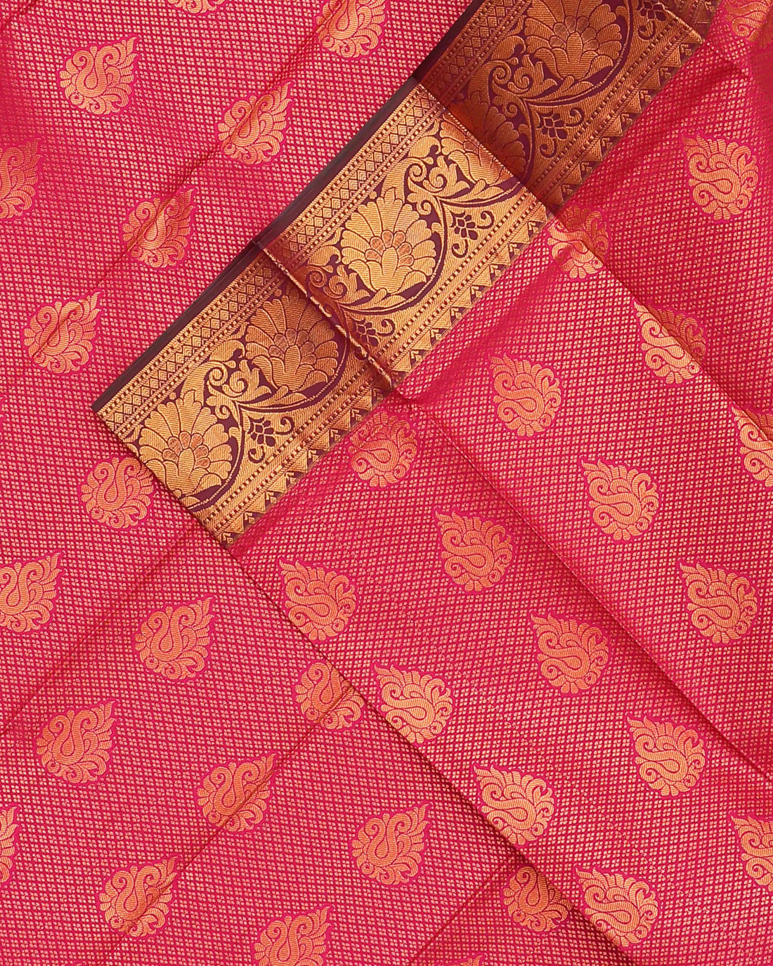 Premium Silk Saree - Pink