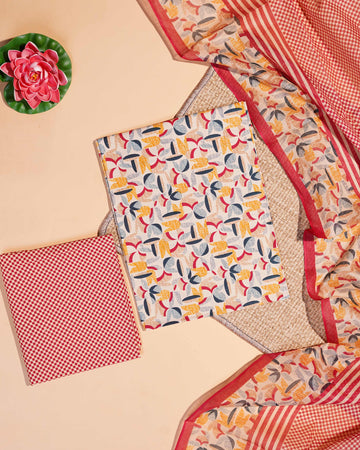Multi Unstitched Salwar Material