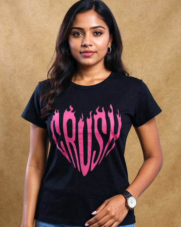 Women's Graphic T-Shirt - Black