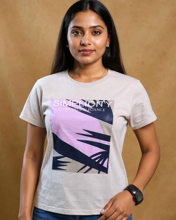 Women's Graphic T-Shirt - Sandal