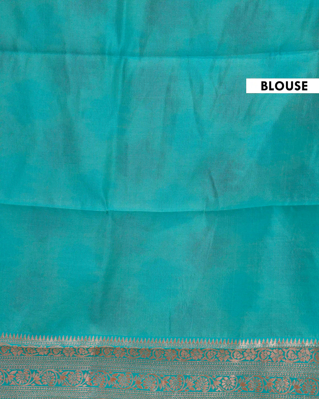 Handwoven Rainbow Cotton Saree with Allover Traditional Butta Design and Rich Woven Border - Cream