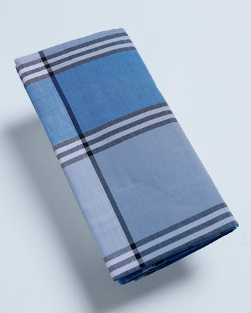 Kibs Brand Multi Striped 2.15 m Stitched Lungi