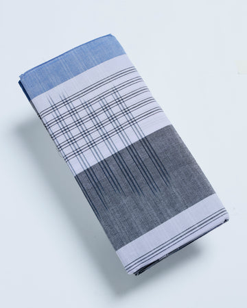 Sangu Brand Multi Striped 2.10 m Stitched Lungi