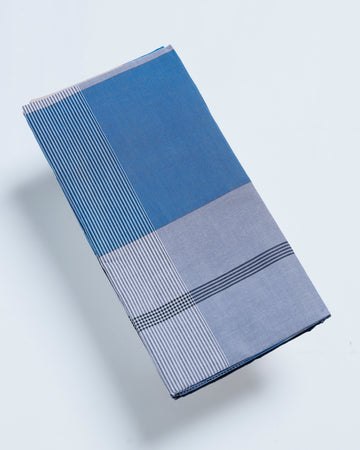 Nandu Brand Multi Striped 2.20 m Stitched Lungi