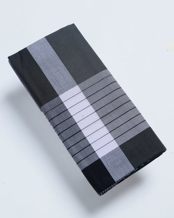 Nandu Brand Multi Striped 2.20 m Stitched Lungi
