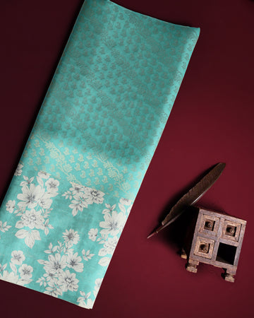 Green Color Soft Silk Saree