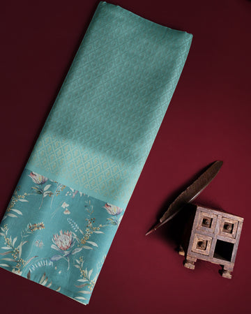 Green Color Soft Silk Saree