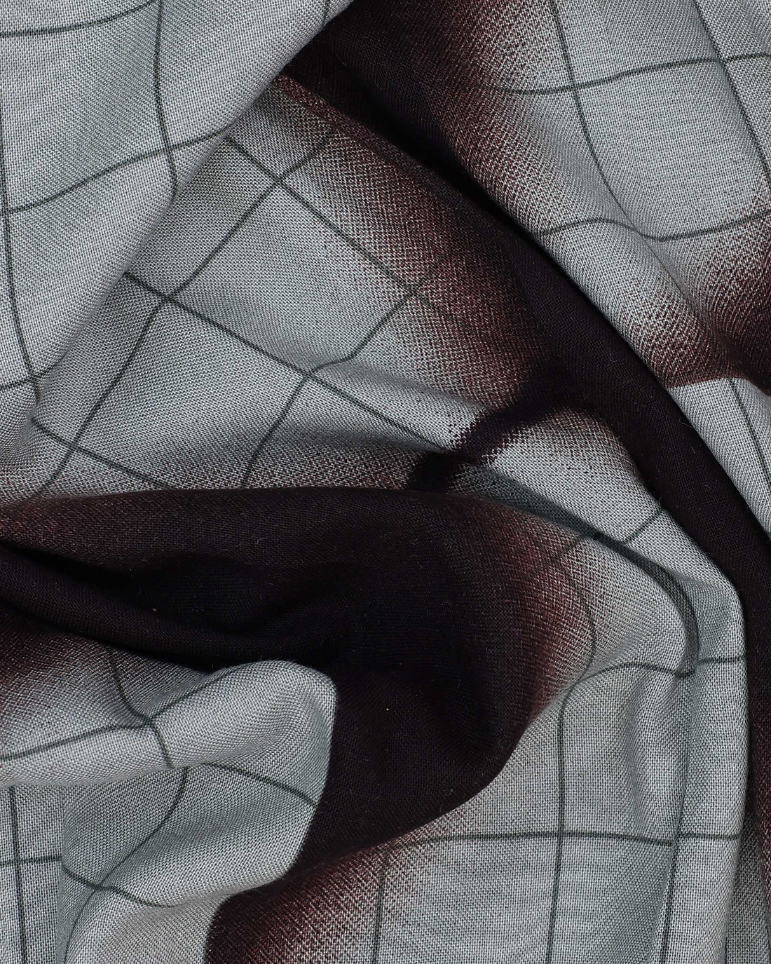 Maternity Wear  - Multi Modern Geometric Grid Print Button-Down Women's Feeding Top