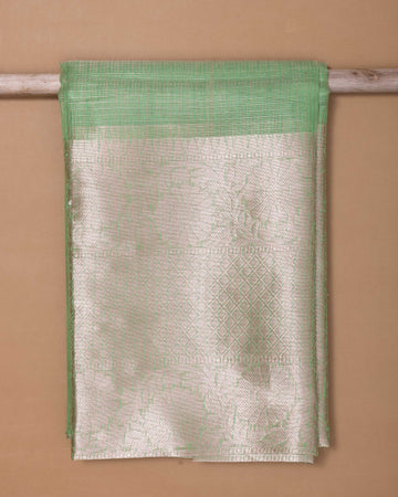 Green Colour Tissue Saree