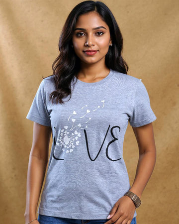 Women's Graphic T-Shirt - Grey