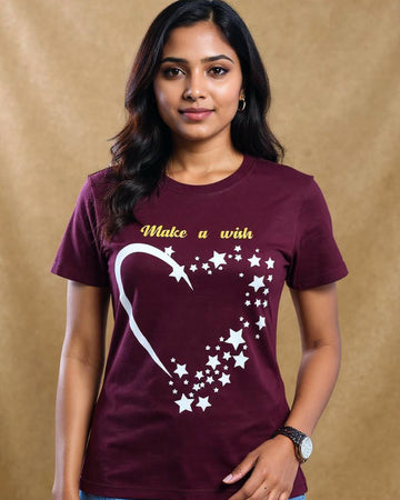 Women's Graphic T-Shirt - Purple