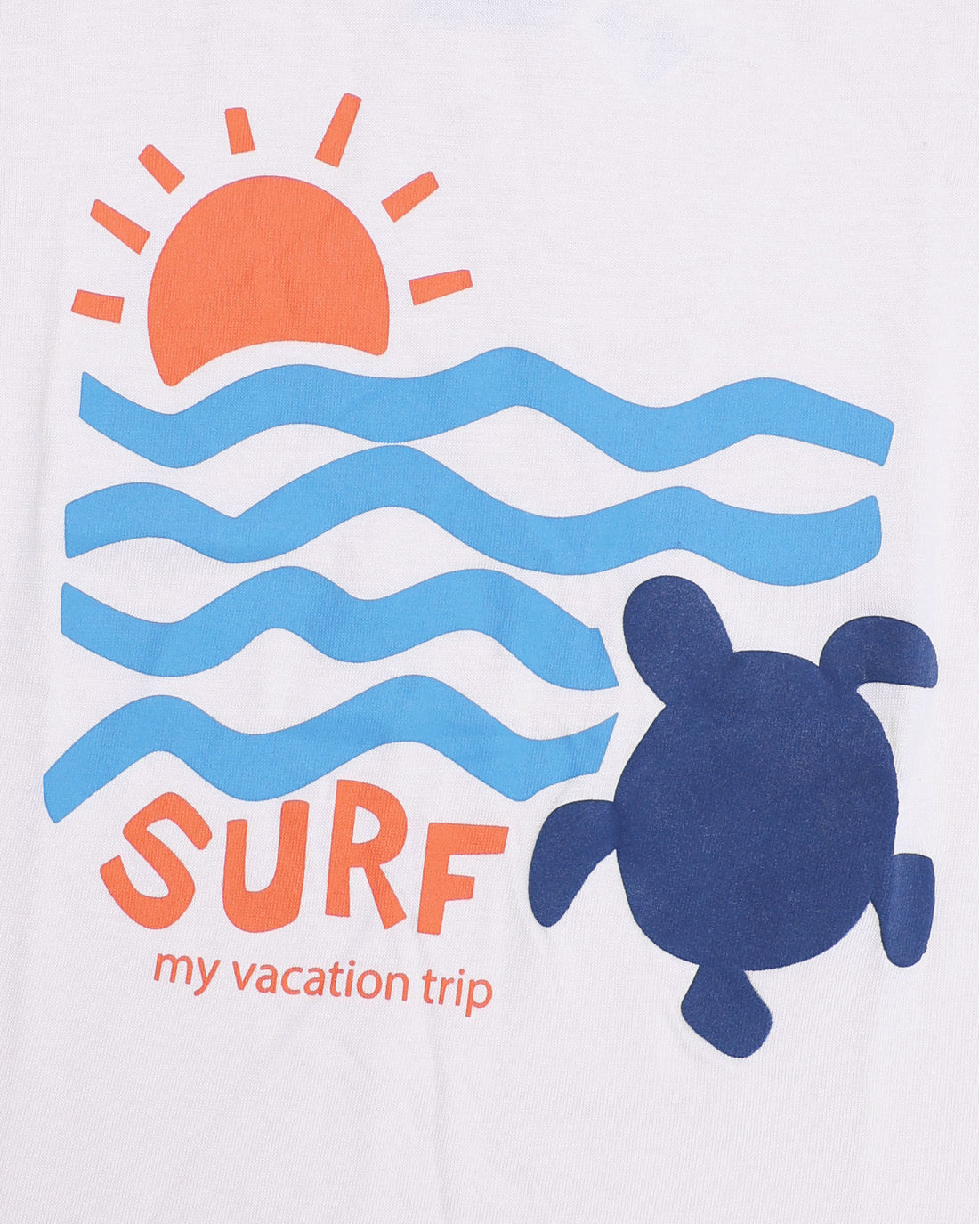 Boys Casual Stylish Printed T- Shirt - Beige