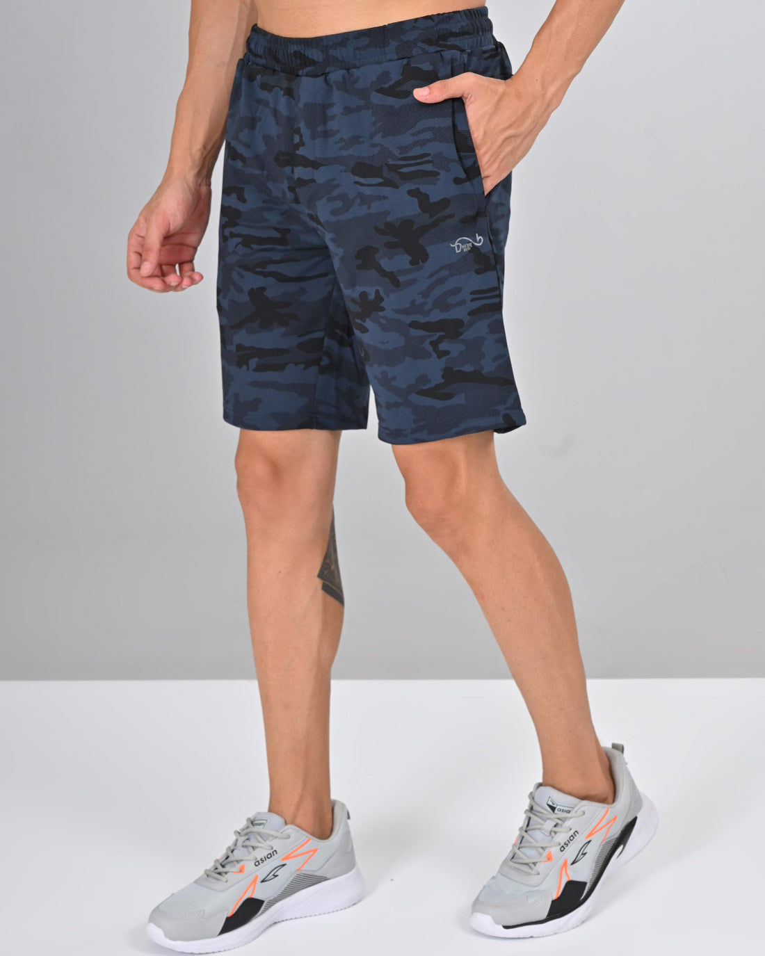 Multi Colour Nativebull Men's Shorts