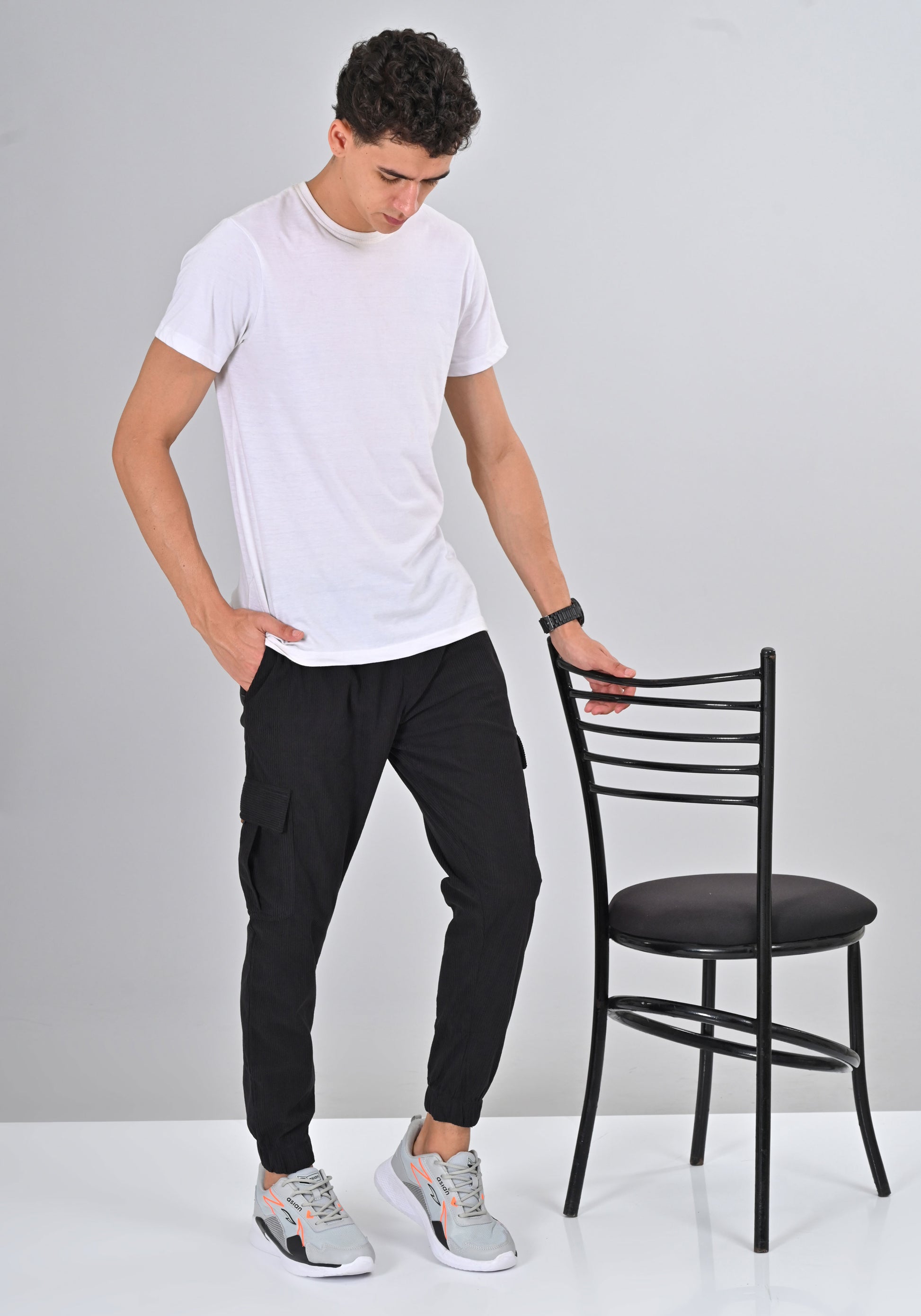 Shop Black Colour Nativebull Men's Track Pant