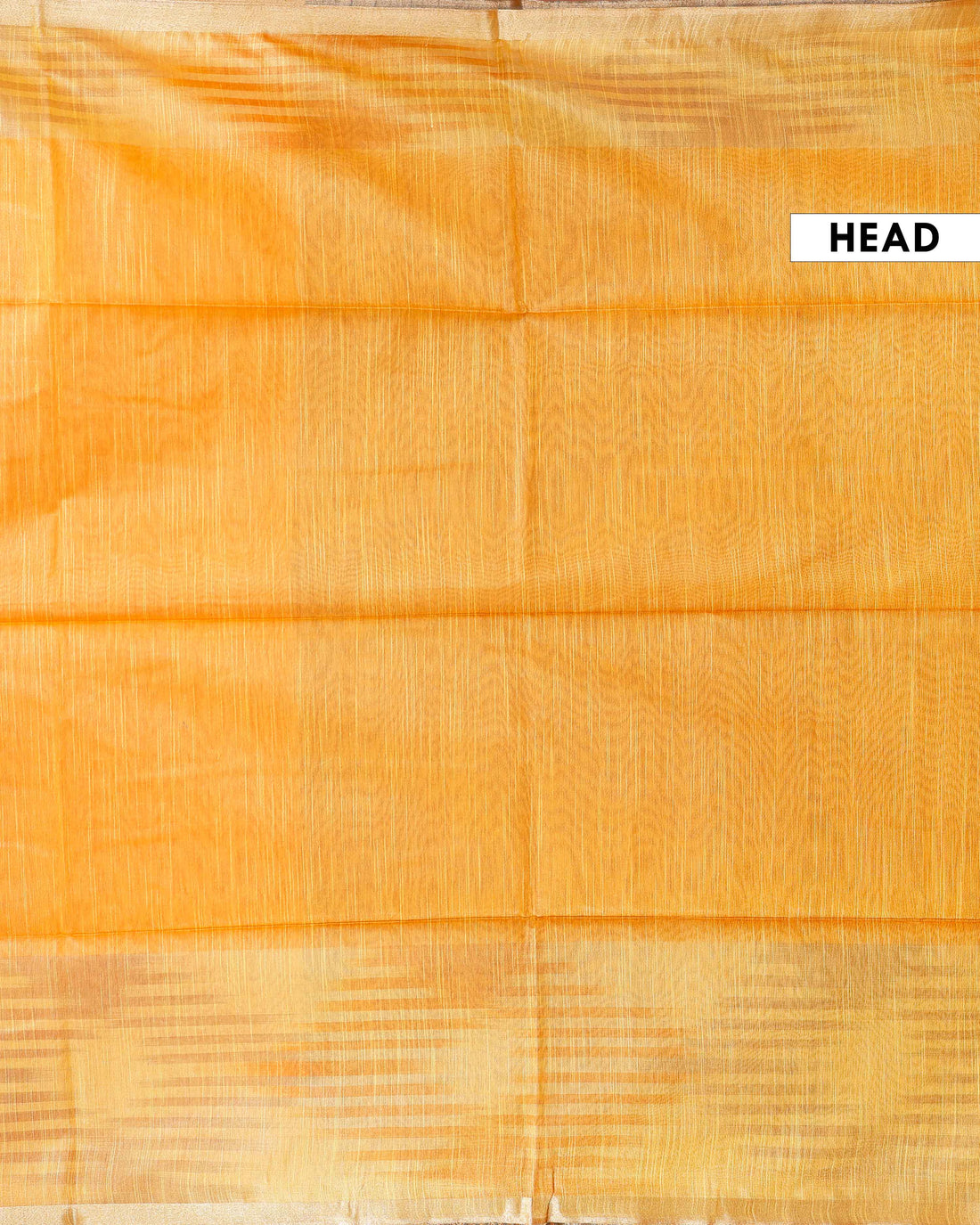 Elegant Semi Silk Saree with Zari Woven Border and Striped Pallu Design - Yellow
