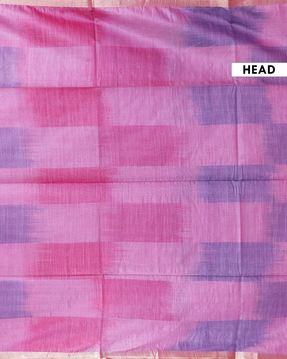 Graceful Semi Silk Saree Intricate Zari Details and a Contemporary Striped Design - Pink