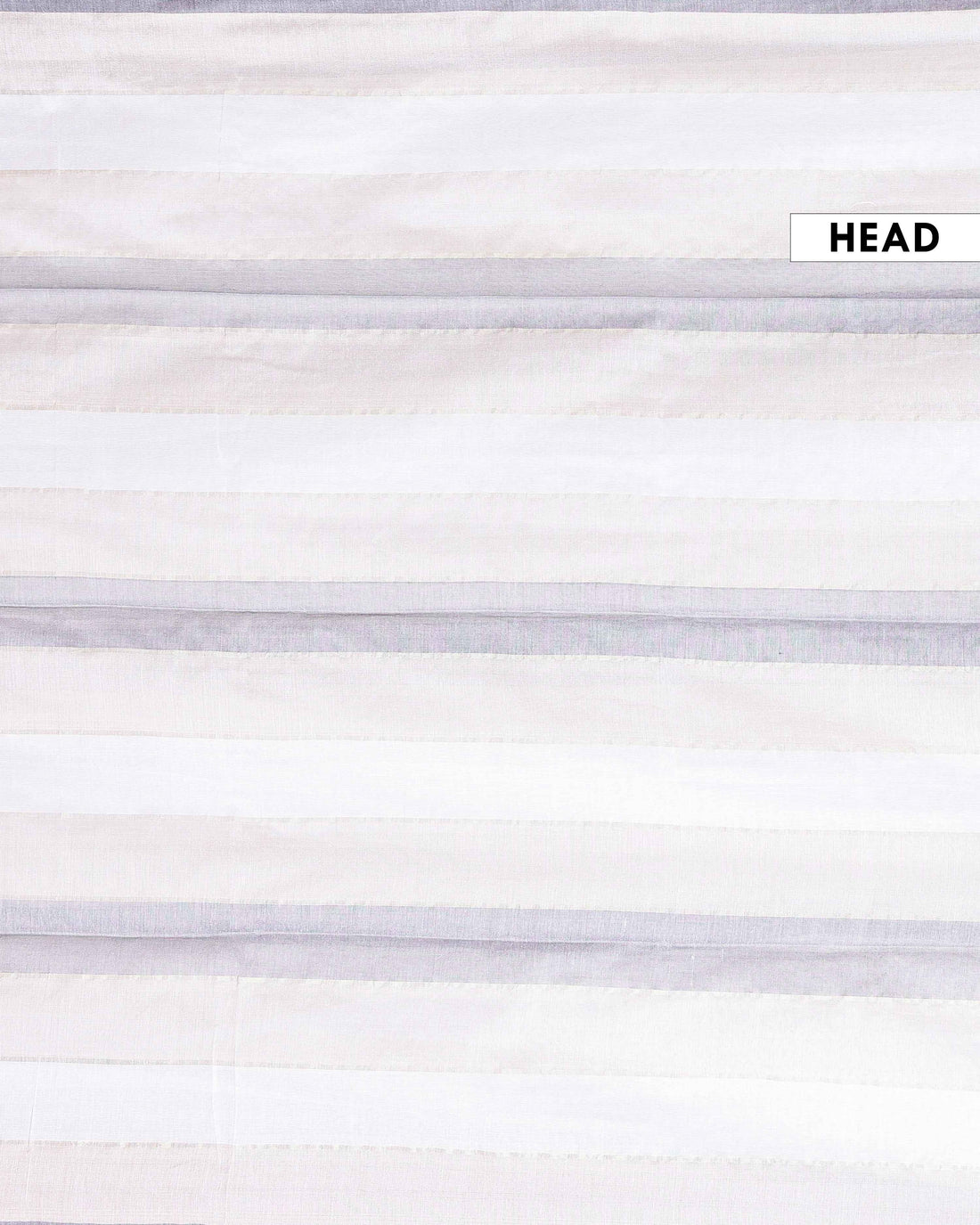 Handwoven Mul Mul Cotton Saree with Bold Striped Pattern and Tassel Detailing – Multi